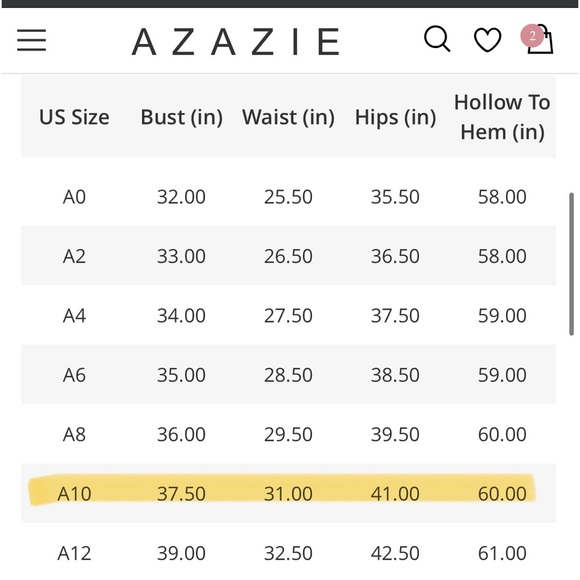 Azazie Rue -Black A10 - Picture 8 of 8